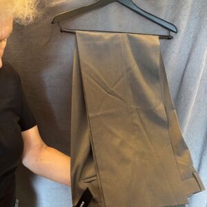 Boss Men's Dark Beige Dress Pants, Size 40